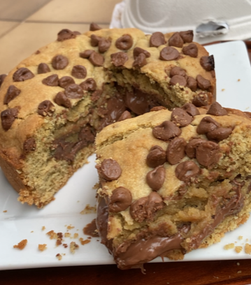 Torta cookie com ovomaltine - Lancheirinha