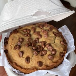Torta cookie com brigadeiro - Lancheirinha
