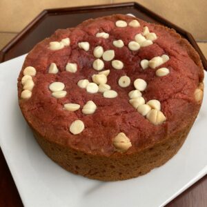 Torta cookie red velvet - Lancheirinha