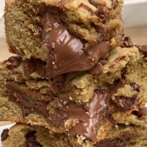 Torta cookie com Nutella - Lancheirinha