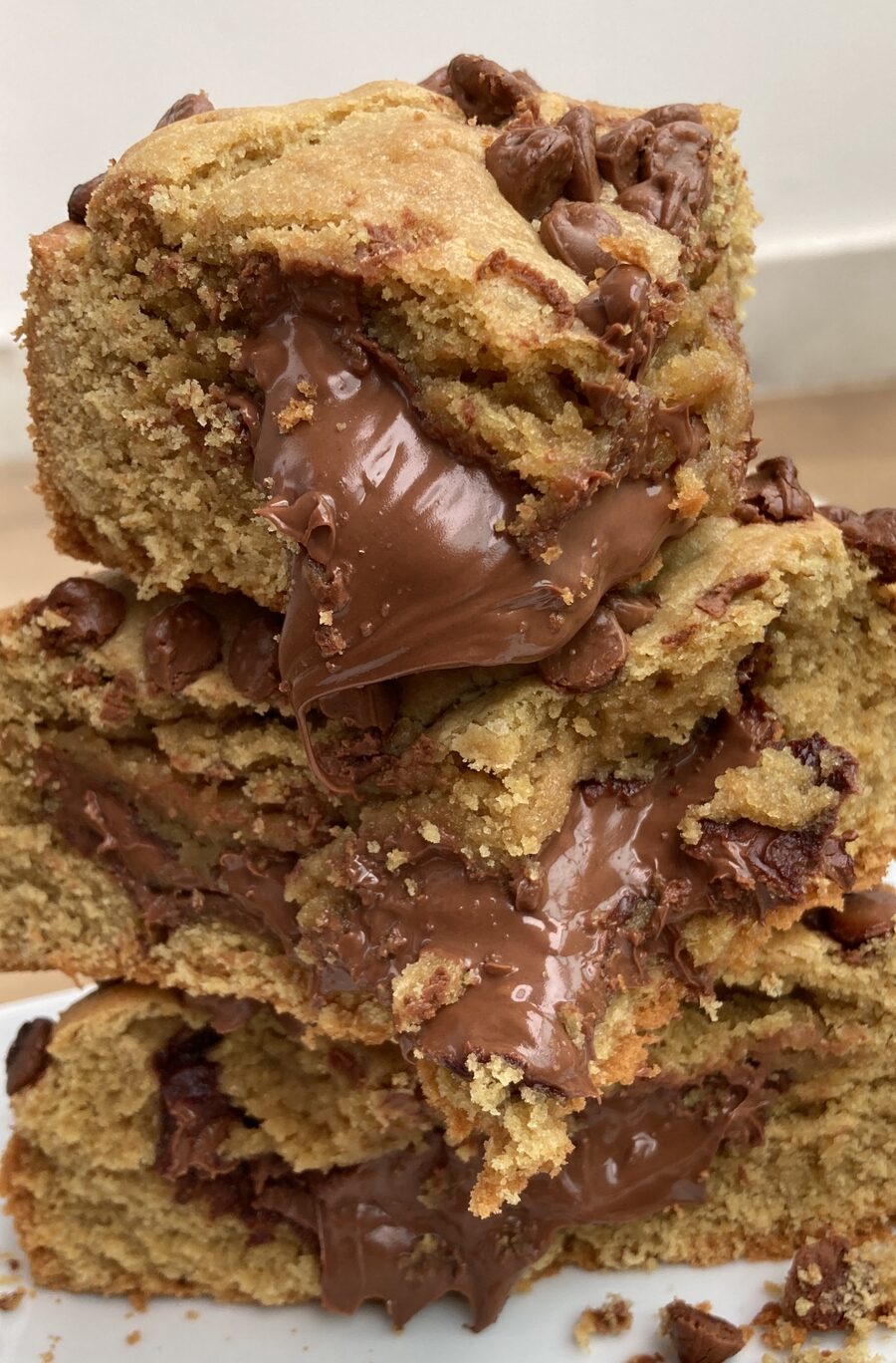 Torta cookie com Nutella - Lancheirinha