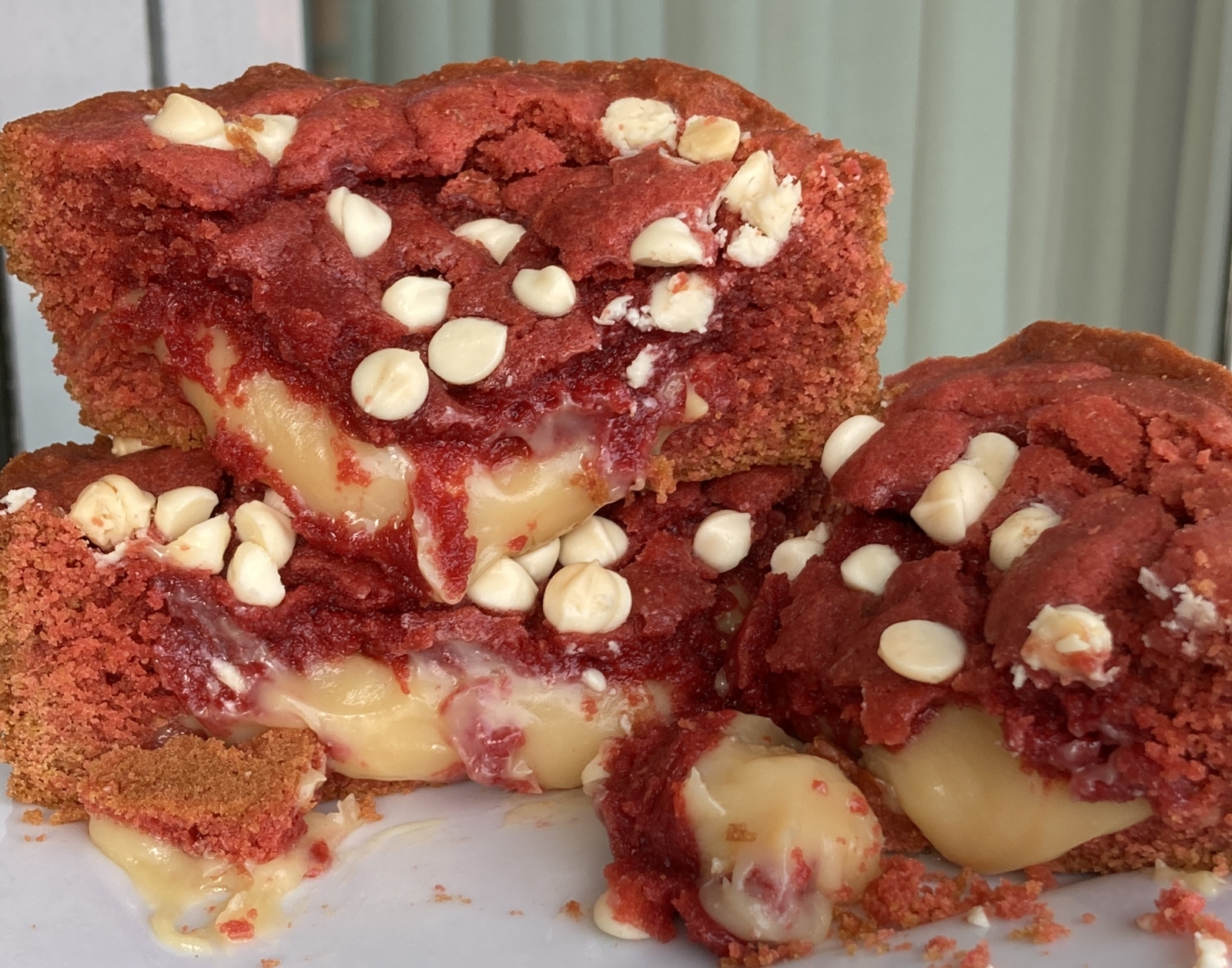 Torta cookie red velvet - Grande